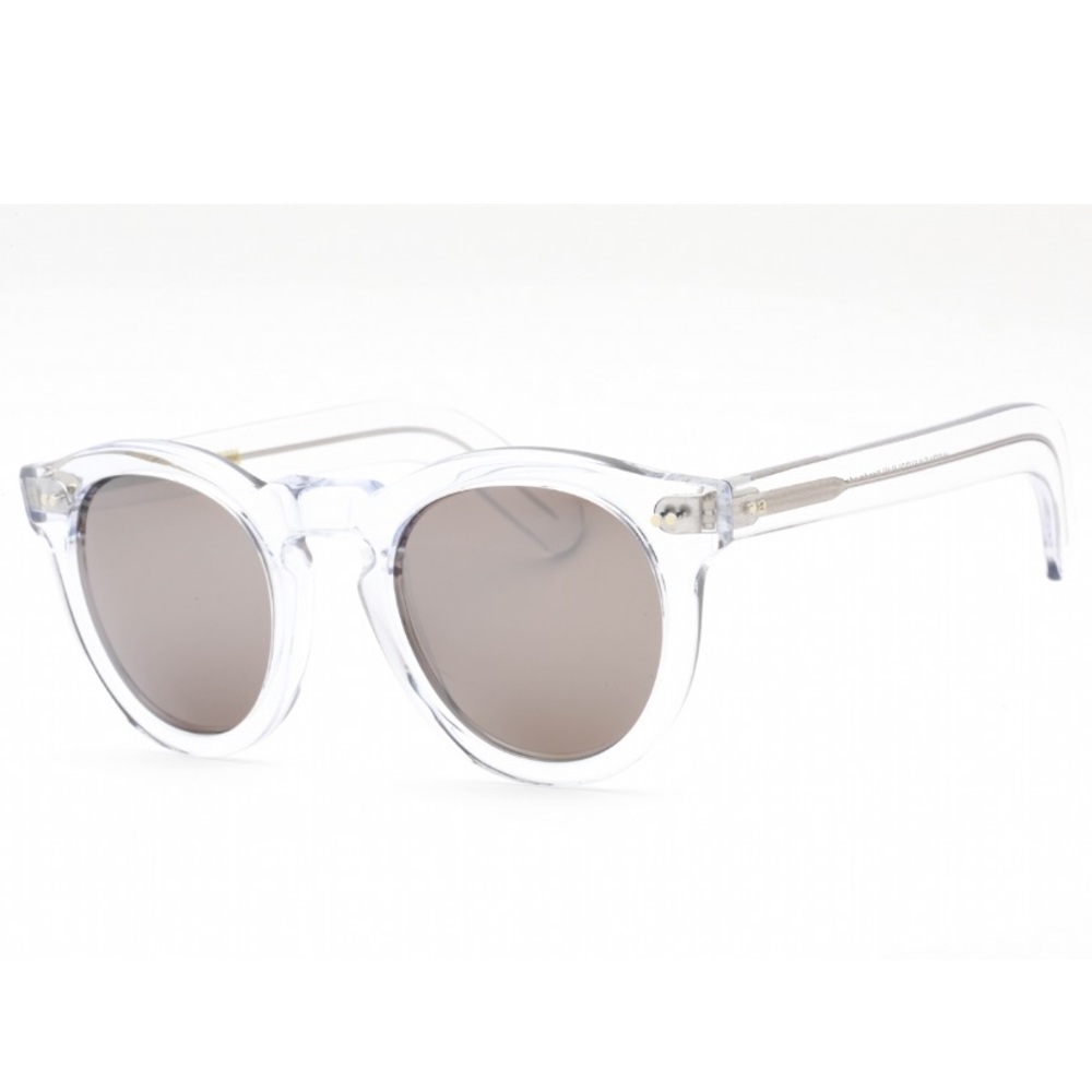 Transparent Sunglasses with Brown Lenses
